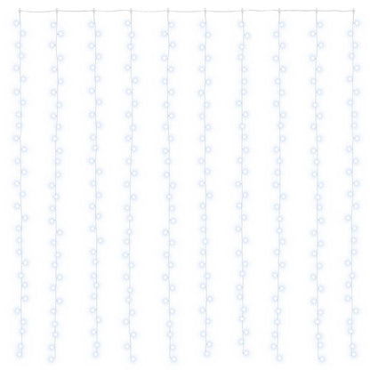 vidaXL Curtain Lights 300 LEDs Cold White 300 x 300 cm