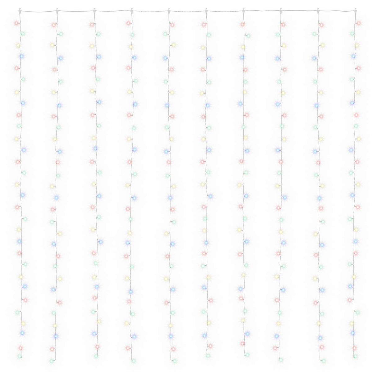 vidaXL Curtain Lights 300 LEDs Multicolour 300 x 300 cm