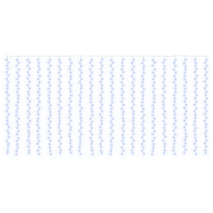 vidaXL Curtain Lights 600 LEDs Blue 600 x 300 cm