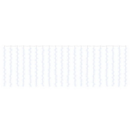 vidaXL Curtain Lights 400 LEDs Cold White 600 x 200 cm