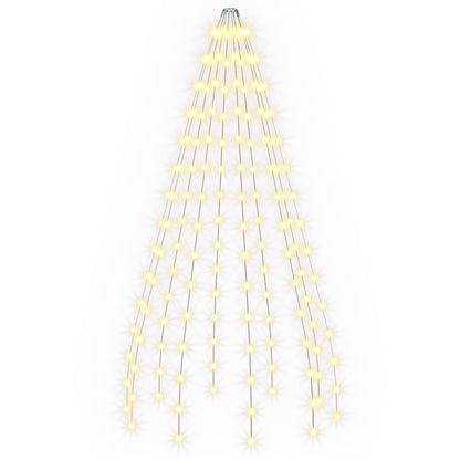vidaXL Christmas Tree Lights 150 LEDs Warm White 150 cm