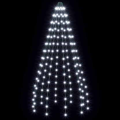 vidaXL Christmas Tree Lights 150 LEDs Cold White 150 cm