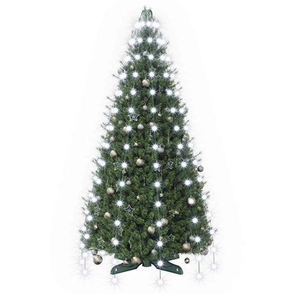 vidaXL Christmas Tree Lights 150 LEDs Cold White 150 cm