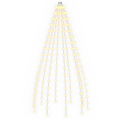 vidaXL Christmas Tree Lights 180 LEDs Warm White 180 cm