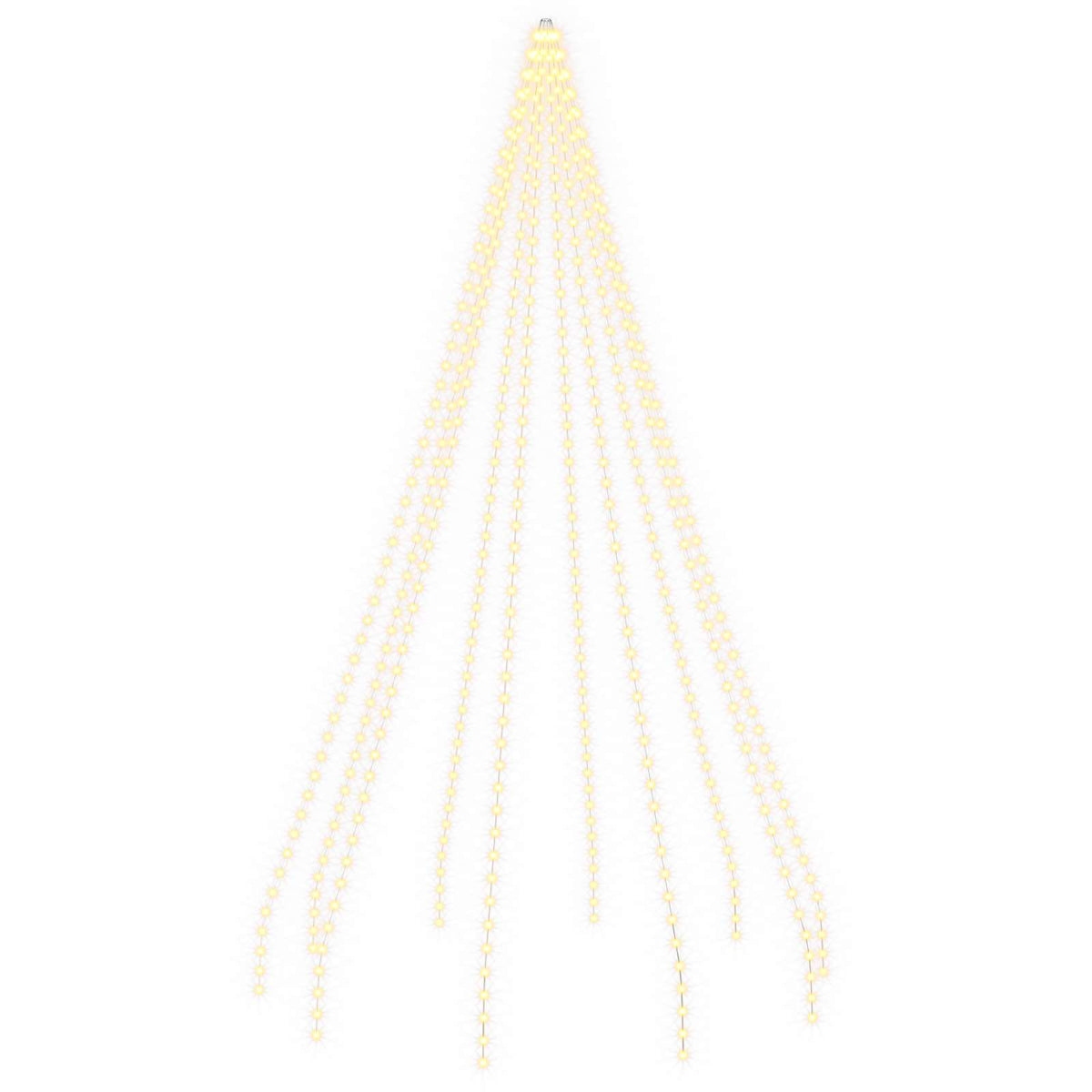 vidaXL Christmas Tree Lights 500 LEDs Warm White 500 cm
