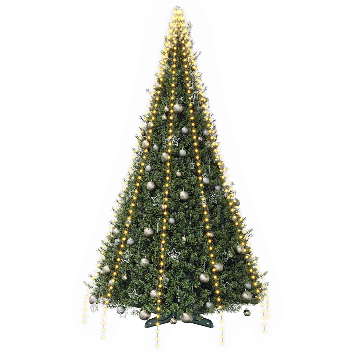 vidaXL Christmas Tree Lights 500 LEDs Warm White 500 cm