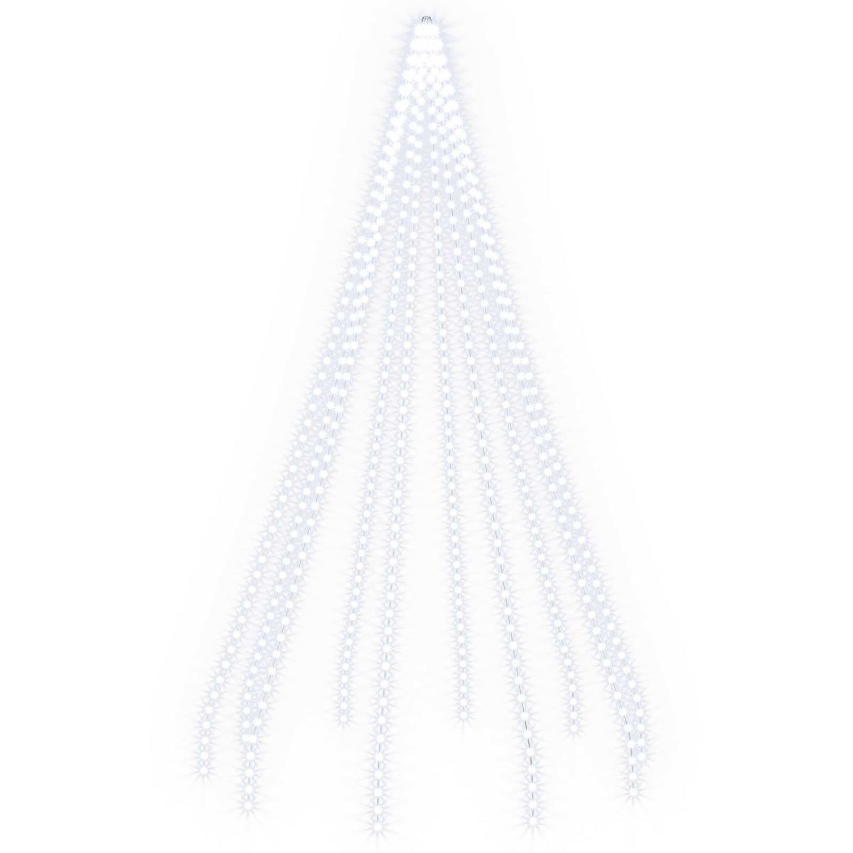 vidaXL Christmas Tree Lights 500 LEDs Cold White 500 cm