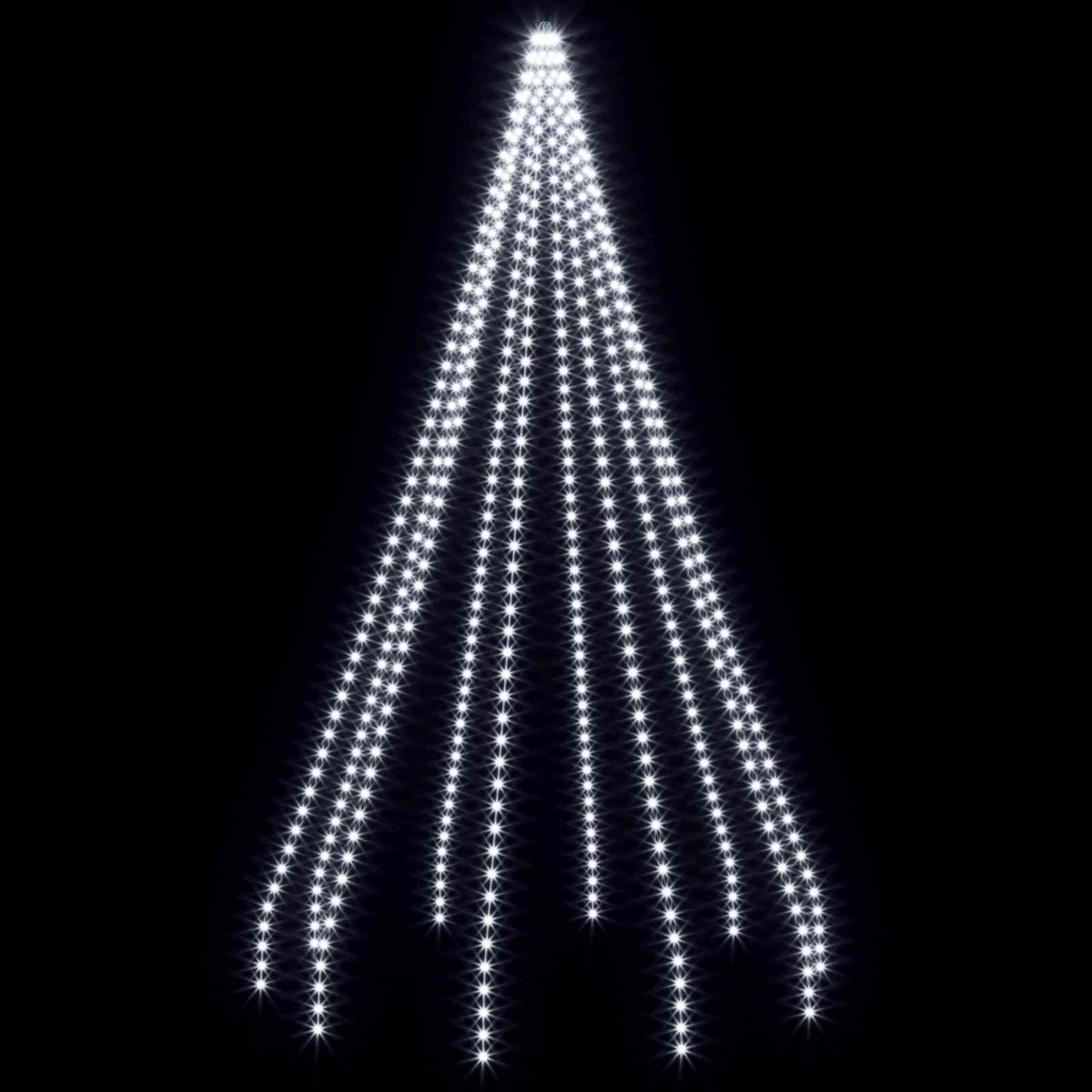 vidaXL Christmas Tree Lights 500 LEDs Cold White 500 cm