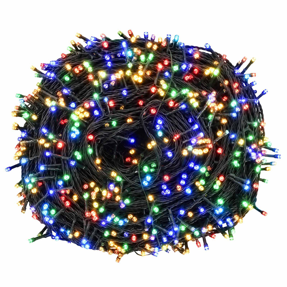 vidaXL Dual Colour Mode Christmas Lights 400 LEDs Multicolour 40 m
