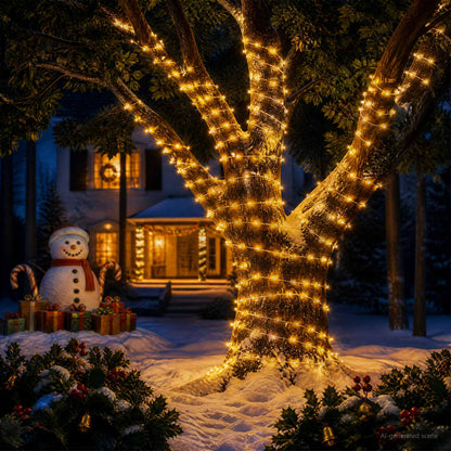 vidaXL Rope Lights 150 LEDs Warm White 15 m