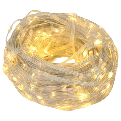 vidaXL Rope Lights 300 LEDs Warm White 30 m