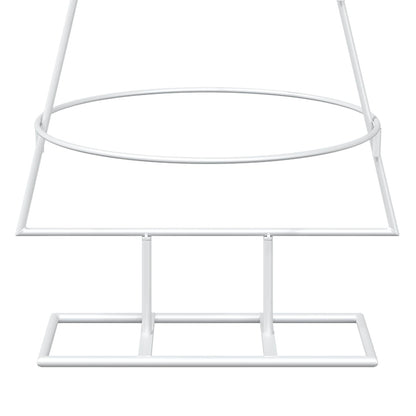 vidaXL Metal Christmas Tree with Stand KUOPIO 125 cm Steel White