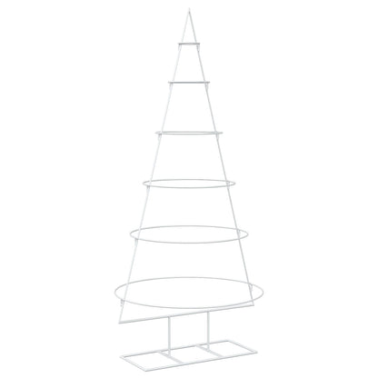 vidaXL Metal Christmas Tree with Stand KUOPIO 150 cm Steel White