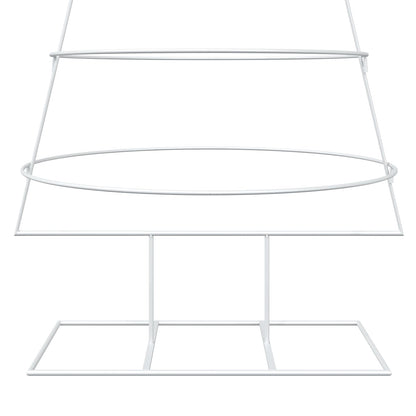 vidaXL Metal Christmas Tree with Stand KUOPIO 180 cm Steel White
