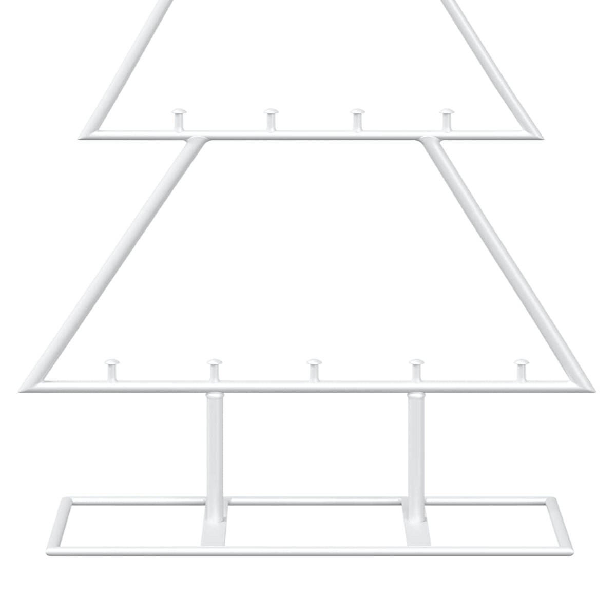 vidaXL Metal Christmas Tree with Classic Stand KUOPIO 60 cm Steel
