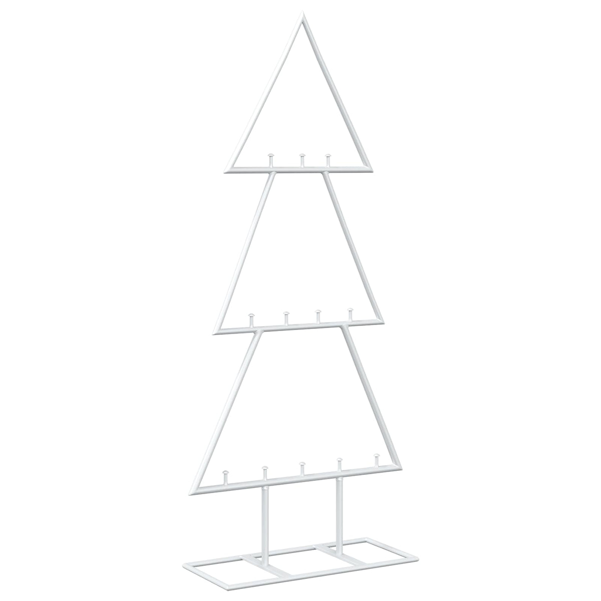 vidaXL Metal Christmas Tree with Classic Stand KUOPIO 60 cm Steel