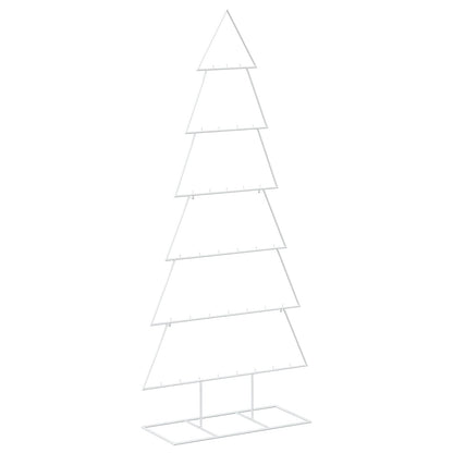 vidaXL Metal Christmas Tree with Stand KUOPIO 180 cm Steel White