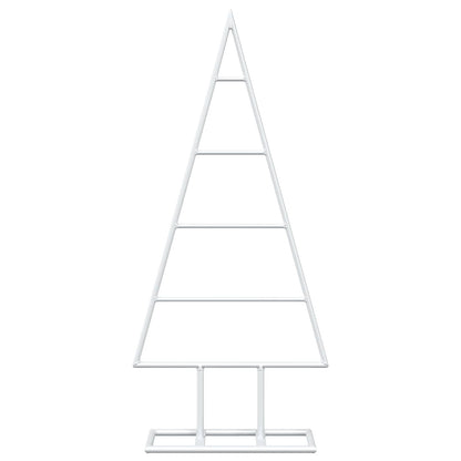 vidaXL Metal Christmas Tree KUOPIO 60 cm Steel White