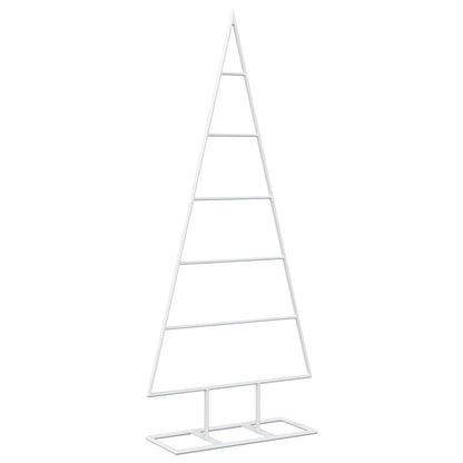 vidaXL Metal Christmas Tree KUOPIO 90 cm Steel White