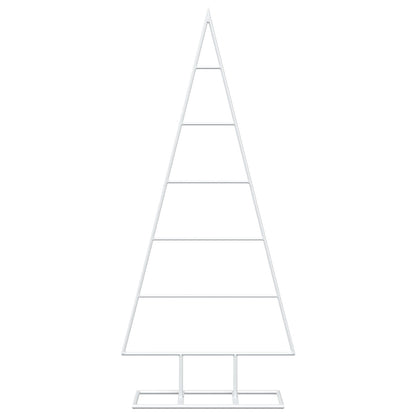 vidaXL Metal Christmas Tree KUOPIO 90 cm Steel White