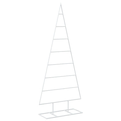 vidaXL Metal Christmas Tree with Stand KUOPIO 125 cm Steel White