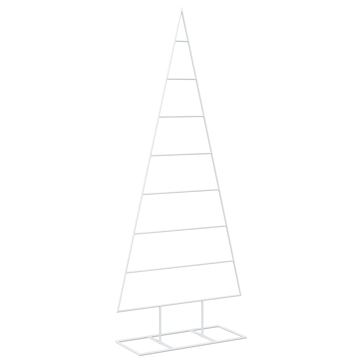 vidaXL Metal Christmas Tree with Stand KUOPIO 150 cm Steel White