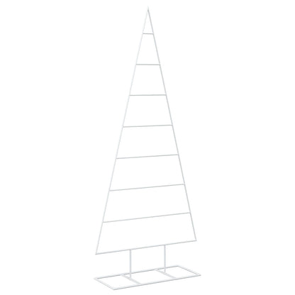vidaXL Metal Christmas Tree with Stand KUOPIO 150 cm Steel White
