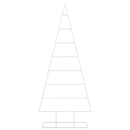 vidaXL Metal Christmas Tree with Stand KUOPIO 150 cm Steel White