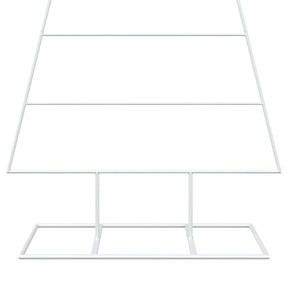 vidaXL Metal Christmas Tree with Stand KUOPIO 180 cm Steel White