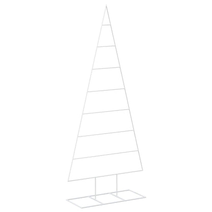 vidaXL Metal Christmas Tree with Stand KUOPIO 180 cm Steel White