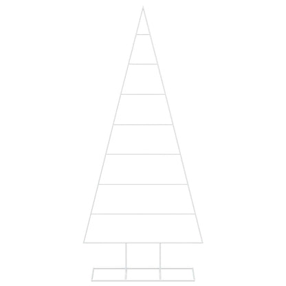 vidaXL Metal Christmas Tree with Stand KUOPIO 180 cm Steel White