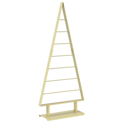 vidaXL Metal Christmas Tree with Stand KUOPIO 125 cm Steel Gold