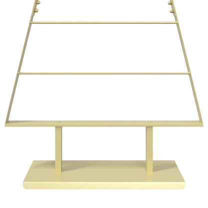 vidaXL Metal Christmas Tree with Stand KUOPIO 150 cm Steel Gold
