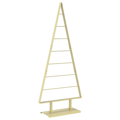 vidaXL Metal Christmas Tree with Stand KUOPIO 150 cm Steel Gold