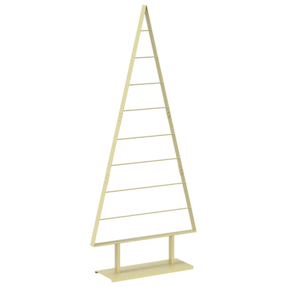 vidaXL Metal Christmas Tree with Stand KUOPIO 180 cm Steel Gold