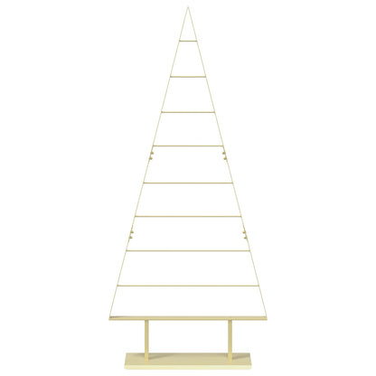 vidaXL Metal Christmas Tree with Stand KUOPIO 180 cm Steel Gold