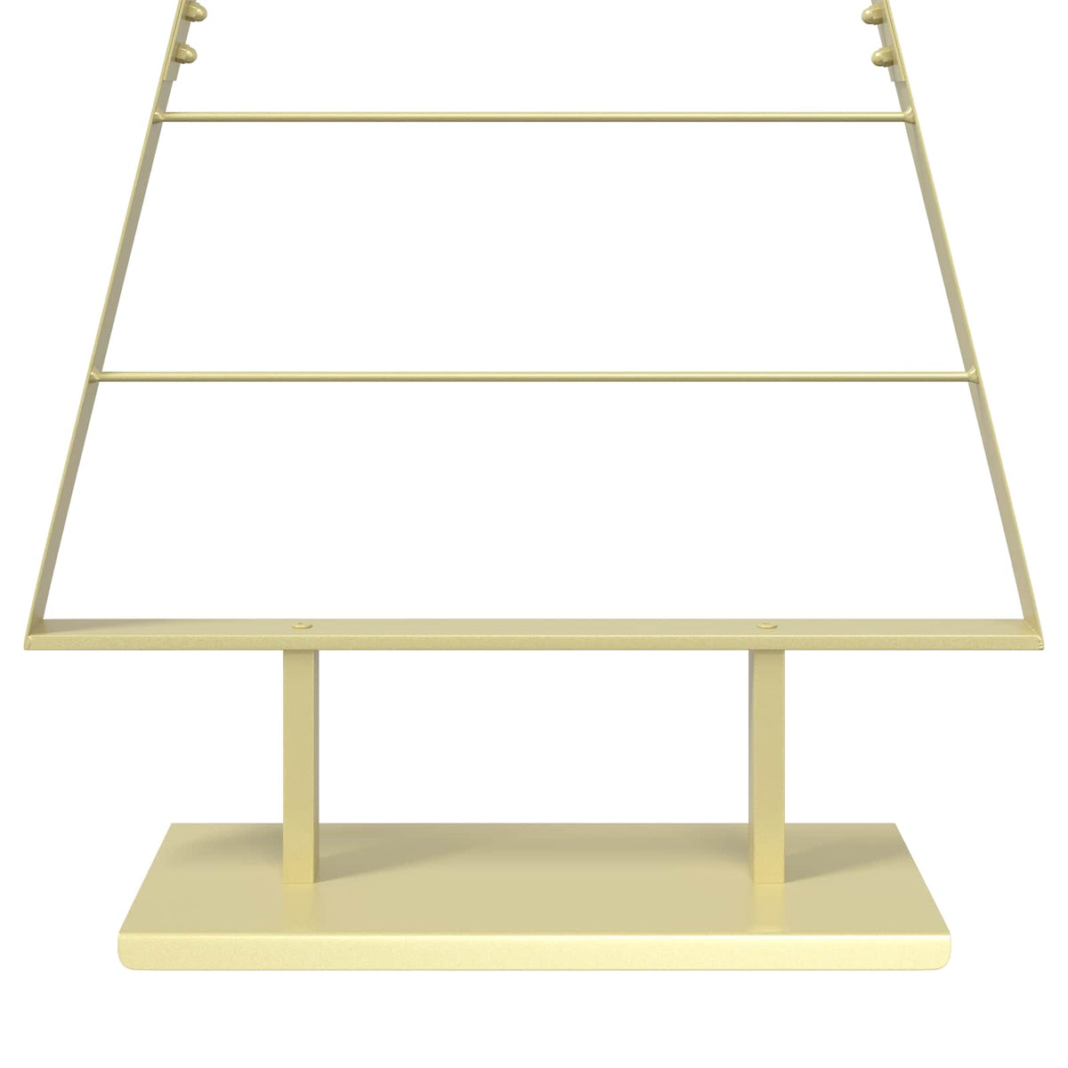 vidaXL Metal Christmas Tree with Stand KUOPIO 210 cm Steel Gold