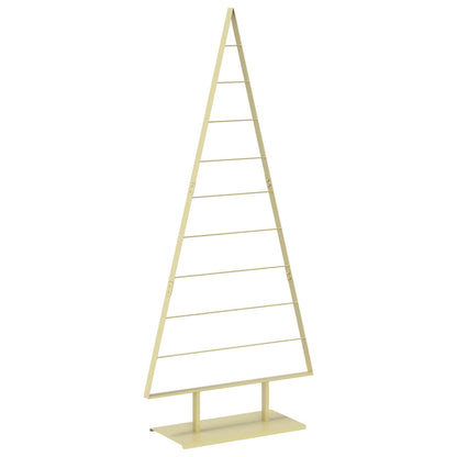 vidaXL Metal Christmas Tree with Stand KUOPIO 210 cm Steel Gold