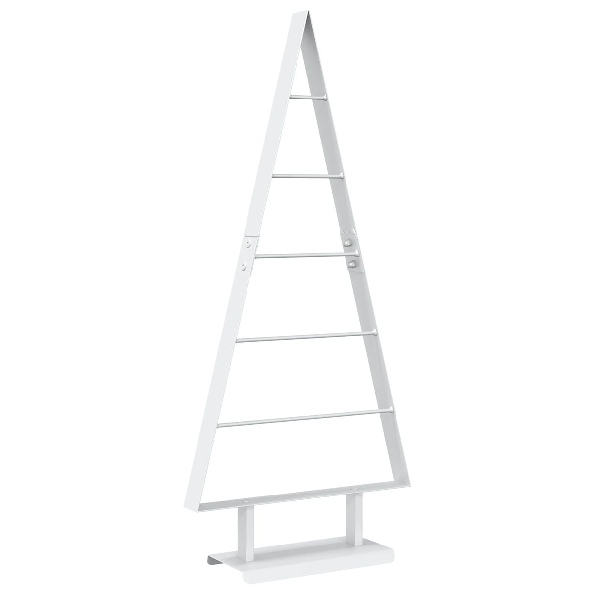 vidaXL Metal Christmas Tree with Stand KUOPIO 90 cm Steel White