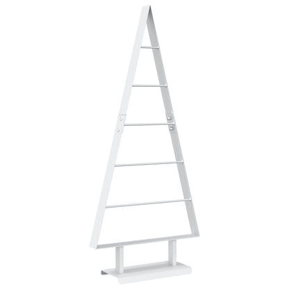 vidaXL Metal Christmas Tree with Stand KUOPIO 90 cm Steel White