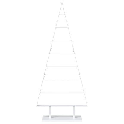 vidaXL Metal Christmas Tree with Stand KUOPIO 150 cm Steel White