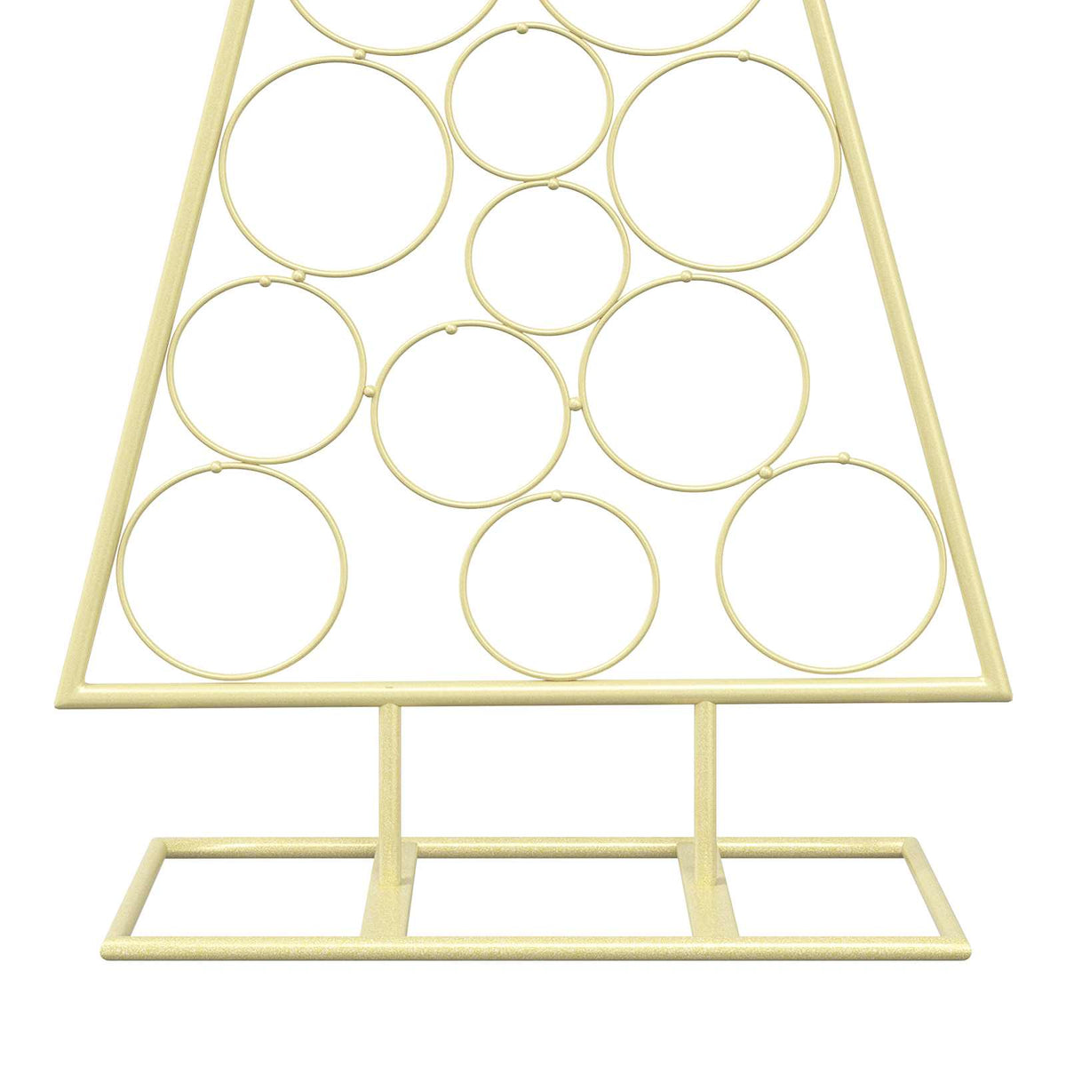 vidaXL Metal Christmas Tree KUOPIO 125 cm Steel Gold