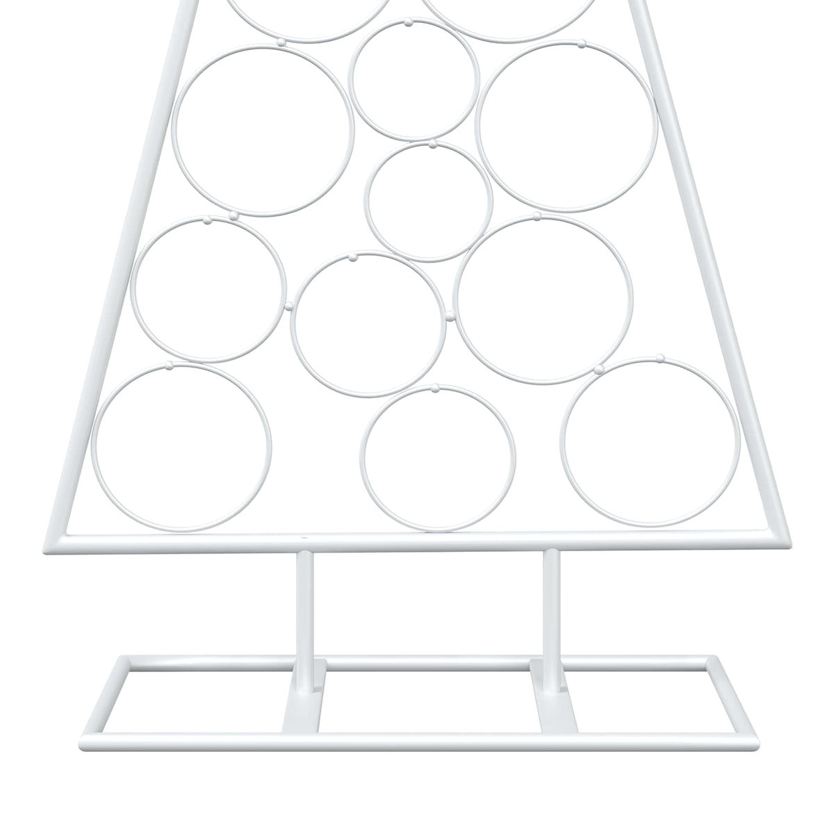 vidaXL Metal Christmas Tree KUOPIO 125 cm Steel White