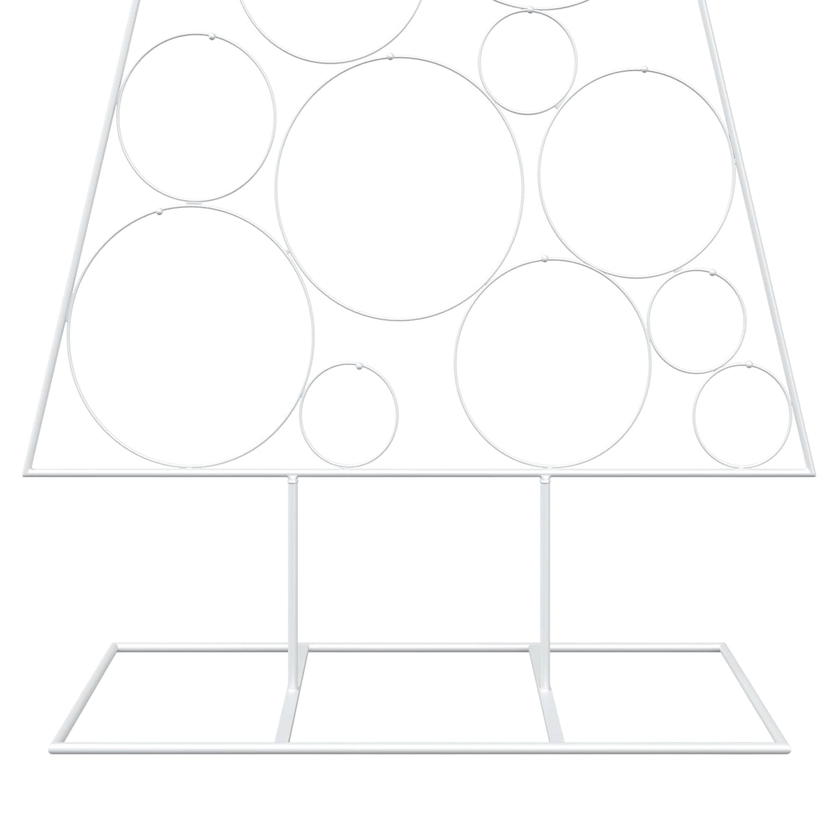 vidaXL Metal Christmas Tree with Circle Stand KUOPIO 180 cm Steel