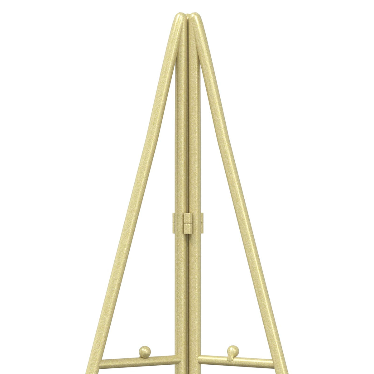 vidaXL Metal Christmas Tree KUOPIO 140 cm Steel Gold
