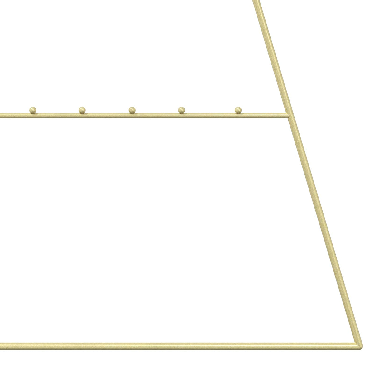 vidaXL Metal Christmas Tree KUOPIO 140 cm Steel Gold