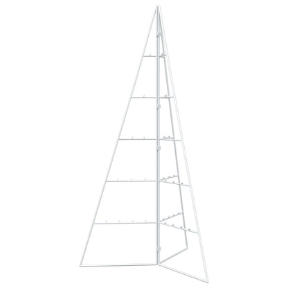 vidaXL Metal Christmas Tree KUOPIO 100 cm Steel White