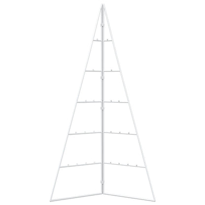 vidaXL Metal Christmas Tree KUOPIO 100 cm Steel White