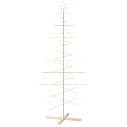 vidaXL Metal Christmas Tree with Stand KUOPIO 210 cm Steel Gold