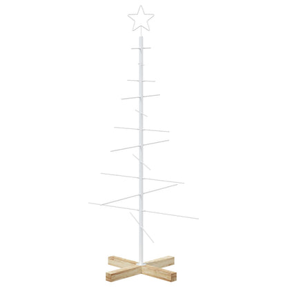 vidaXL Metal Christmas Tree with Stand KUOPIO 120 cm Steel White